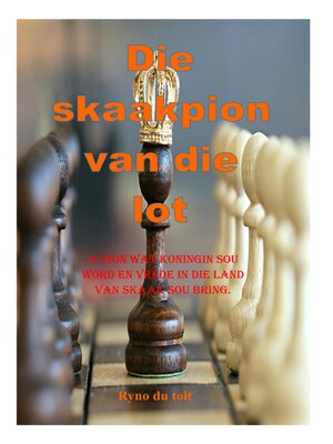 cover image of Die skaakpion van die lot